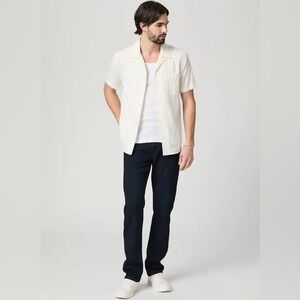 PAIGE Dark Blue Denim Jeans